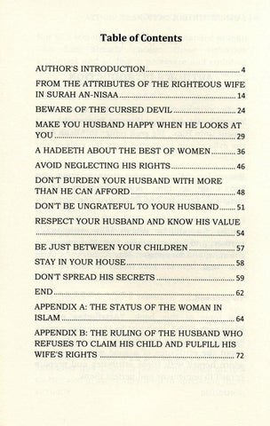 Attributes Of The Righteous Wife