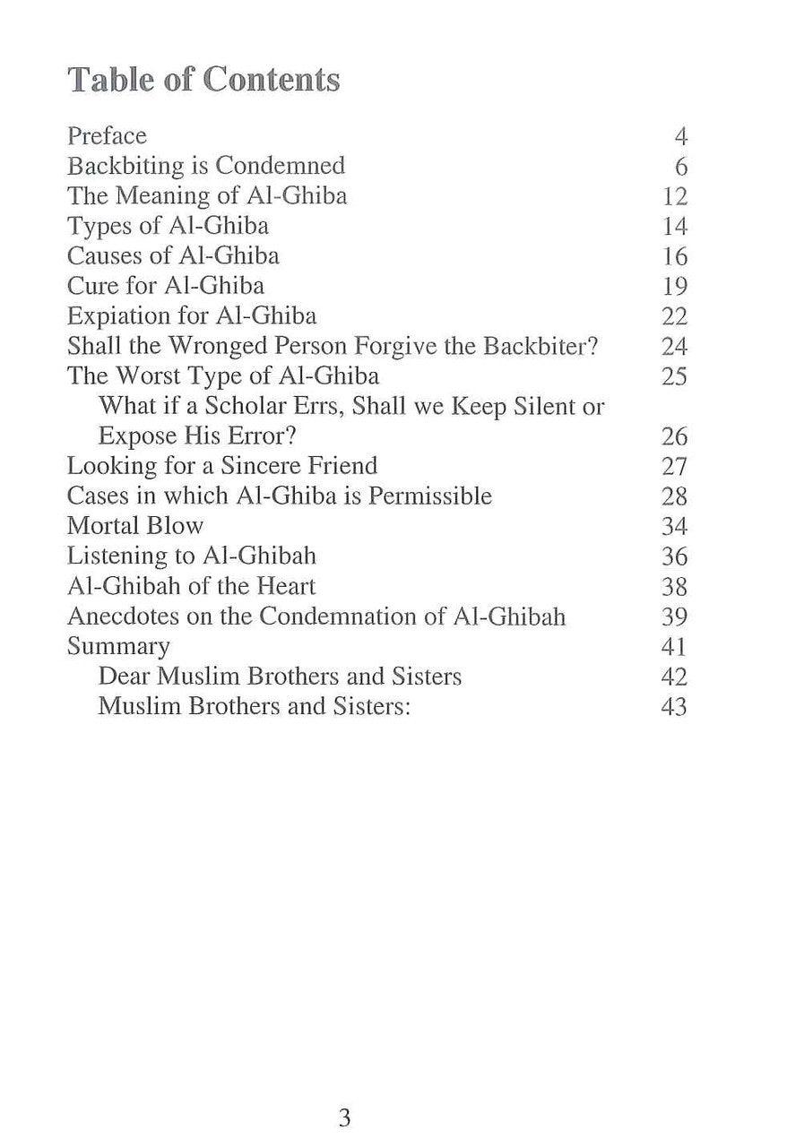 Backbiting The Way To Hellfire