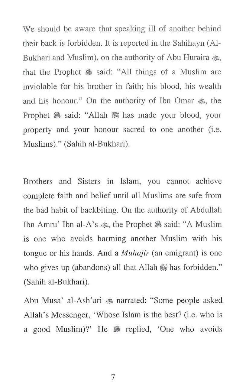 Backbiting The Way To Hellfire