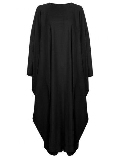 BLACK BATWING ABAYA