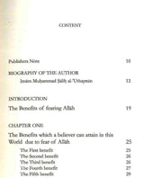 The Benefits Of Fearing Allah - NobleBookshop