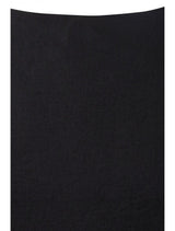 BLACK SLIP DRESS SLEEVELESS