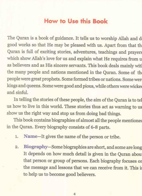 Book Of Quran People For Kids - NobleBookshop