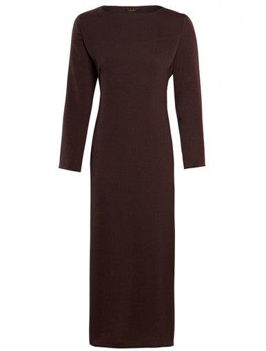 Dark Choc Sleeved Slip