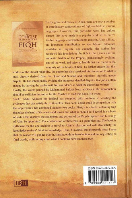 The Concise Presentation of The Fiqh - NobleBookshop