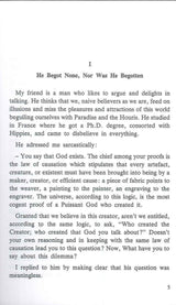 Dialogue With an Atheist