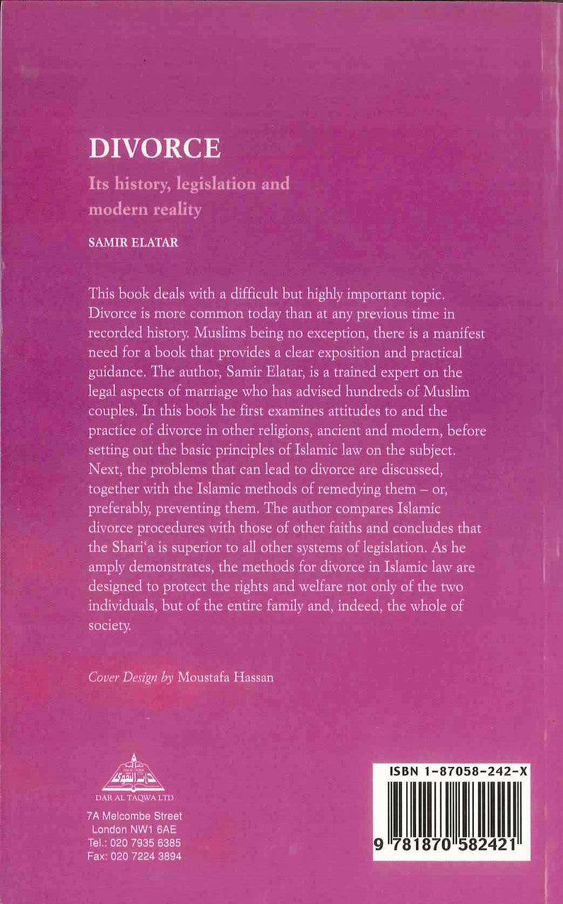 Divorce : Its History, Legislation and Modern Reality