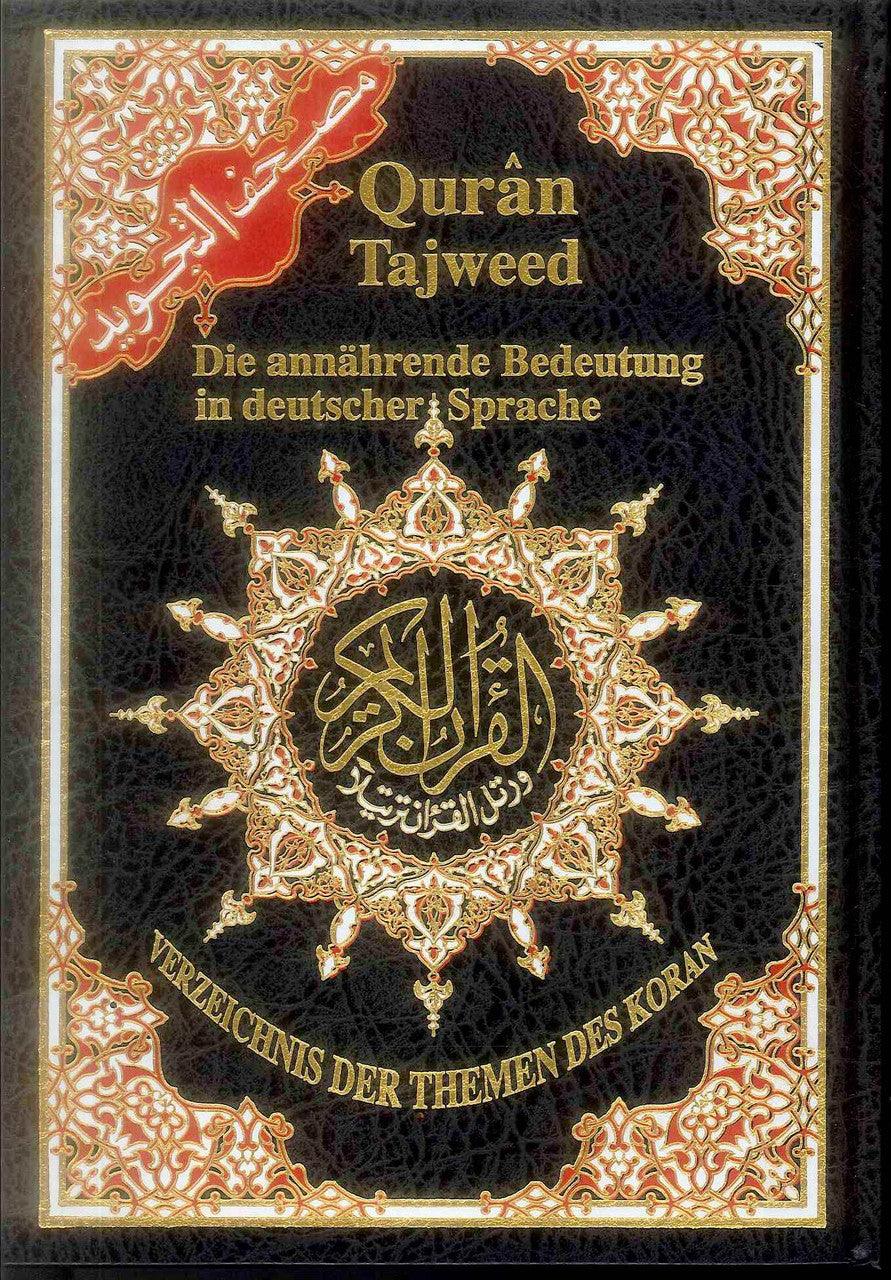 Tajweed Quran with Meanings Translation in Deutscher Sprache : German