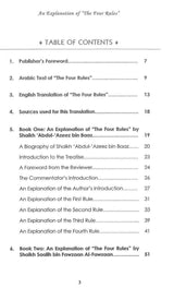 An Explanation Of The Four Rules Regarding Shirk