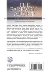 The Farewell Advice of the Prophet - NobleBookshop