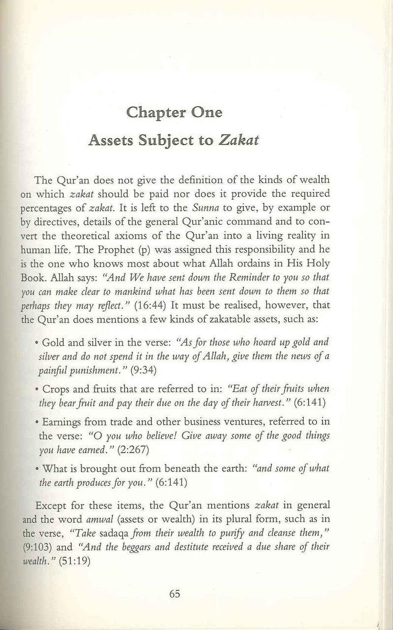 Fiqh az Zakat : A Comparative Study