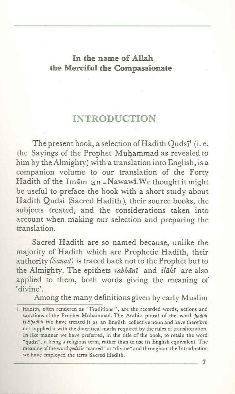 Forty Hadith Qudsi