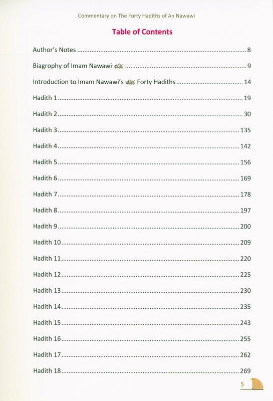 The  40 Hadith of Imam Nawawi, 9781916186224