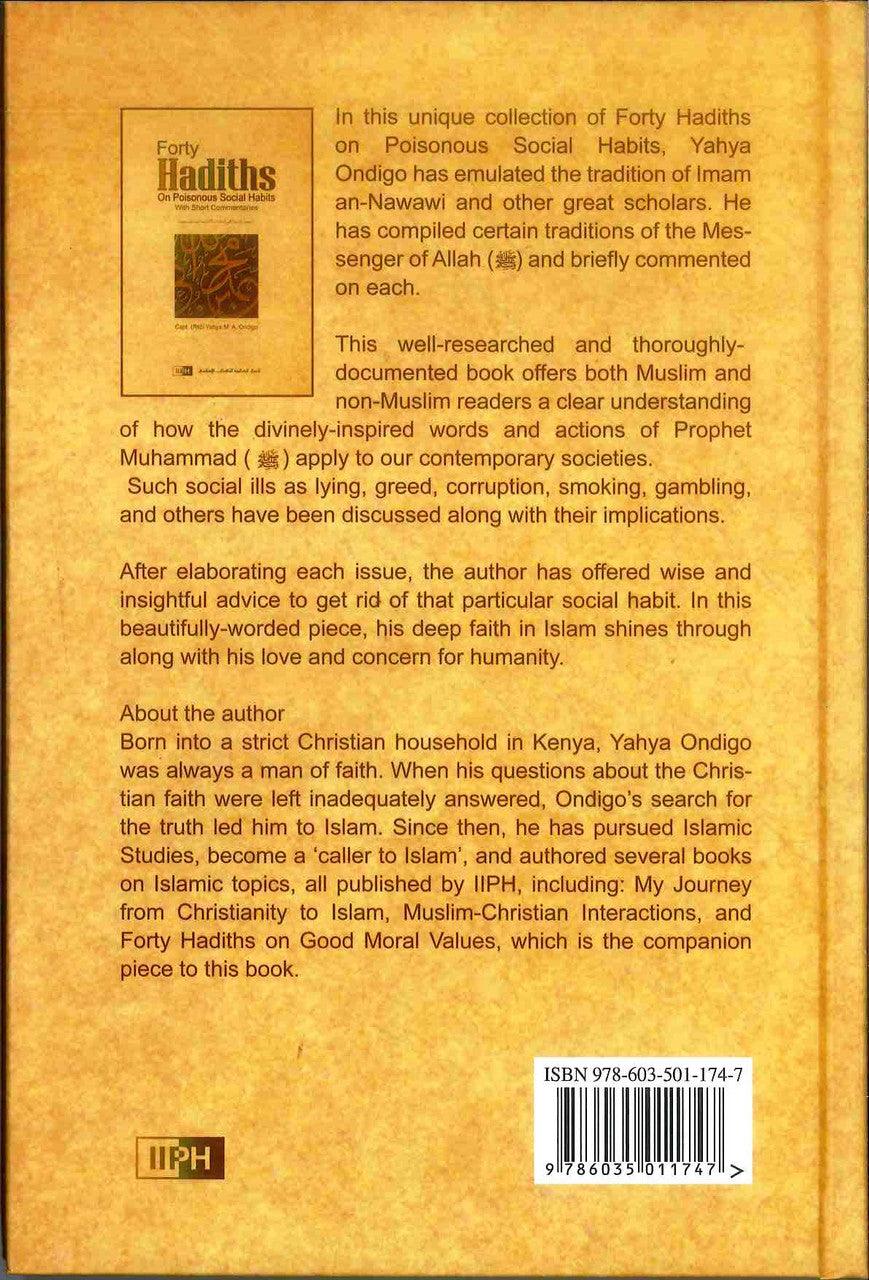 Forty Hadiths on Poisonous Social Habits