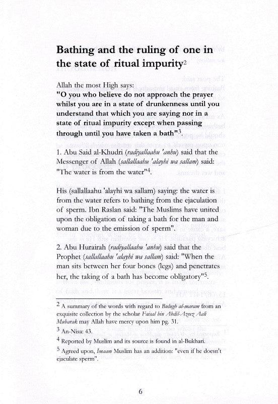 Ghusl ( Bathing ) after sexual intercourse