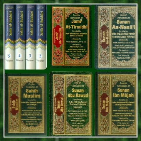 Authentic Hadith Collection,Sahih AlBukhari,Muslim,ibn majah,Tirmidhi,Nisai, Abu Dawood