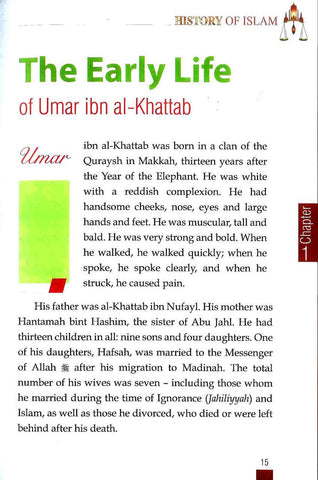 History of Islam : Umar Ibn al Khattab R.A