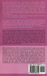 How to be a Happy Muslim