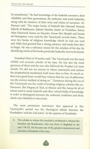 Essay On The Heart (A Commentary On Ibn Taymiyyah's)