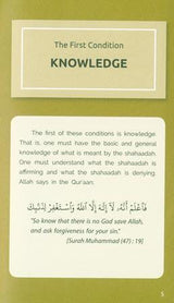 Conditions Of LAA ILAAHA ILLALLAH