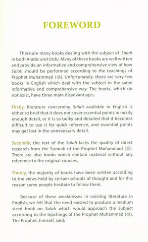 A Guide to Salah (Prayer)