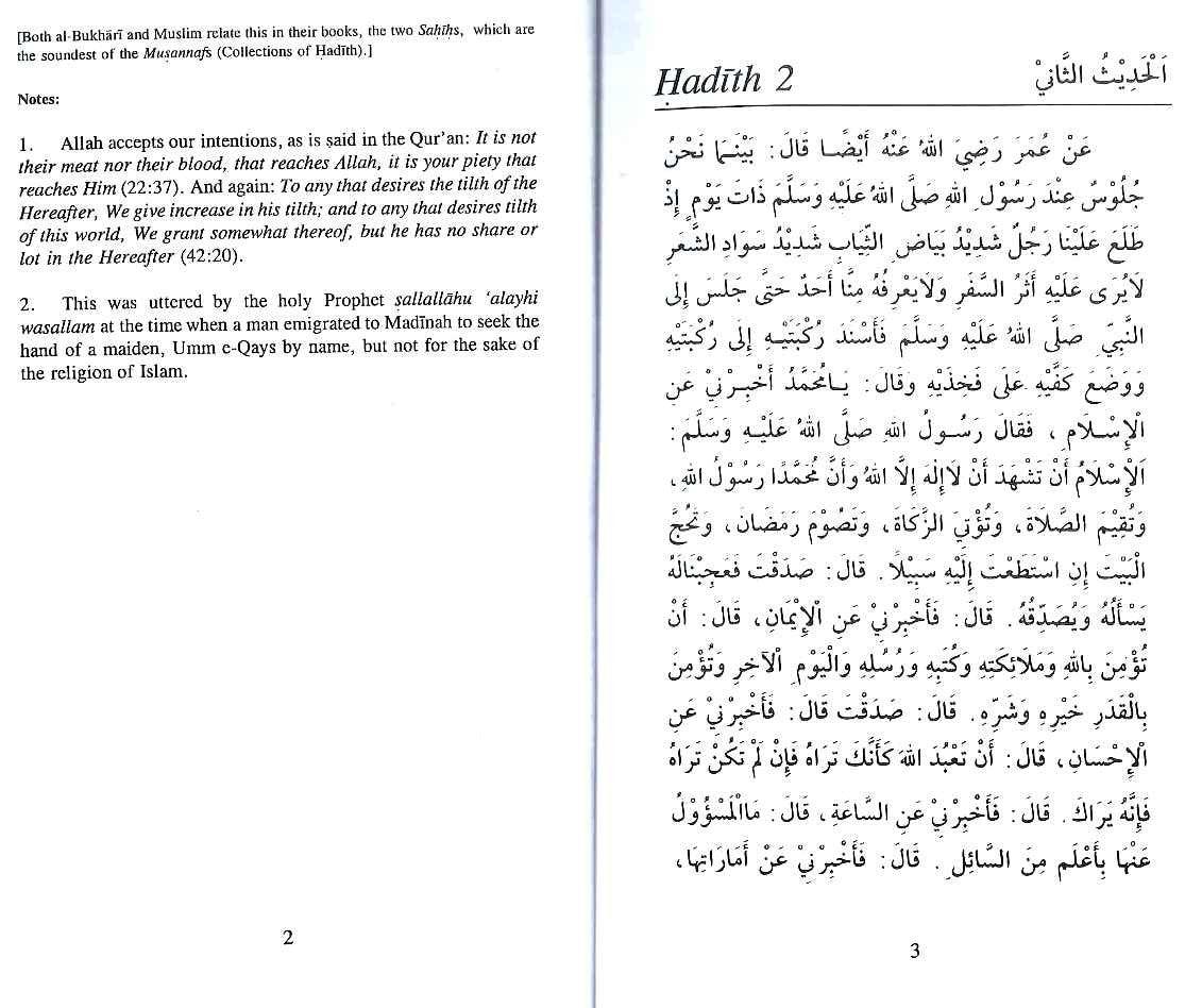 Imam Nawawi's collection of Forty Hadith