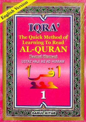 IQRA The Quick Method of Learning To Read Al-Quran (6 Book Set)