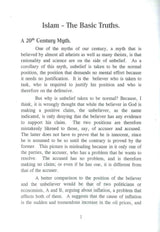 Islam The Basic Truths