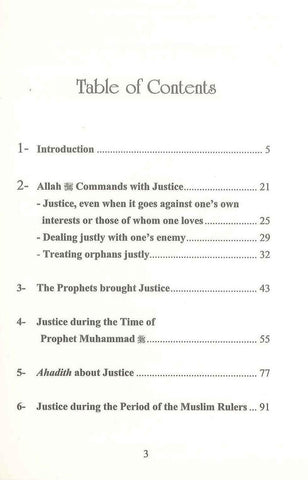 The Islamic Concept of Justice