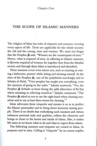 Islamic Manners