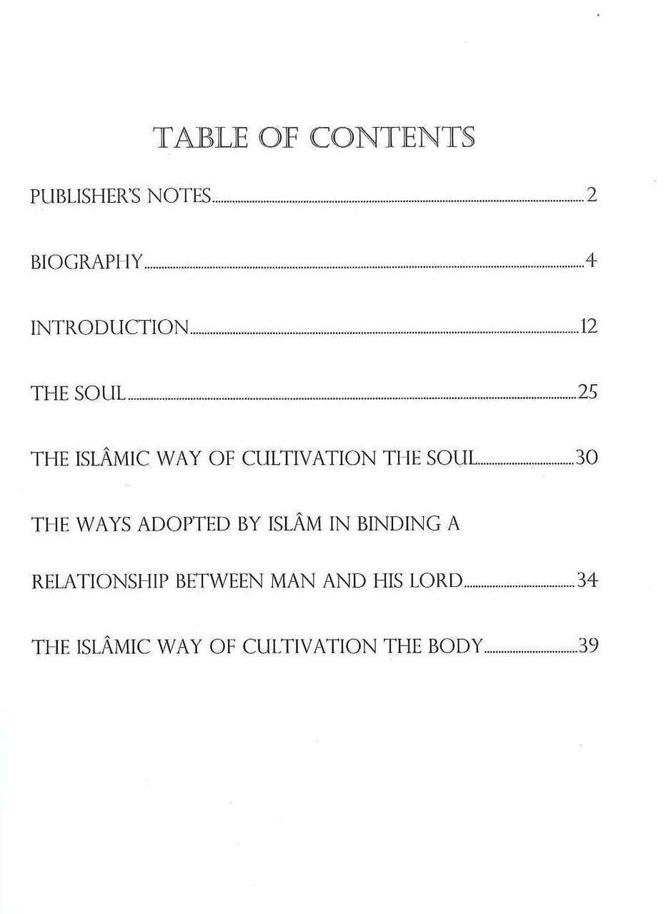 The Islamic way of Culltivation