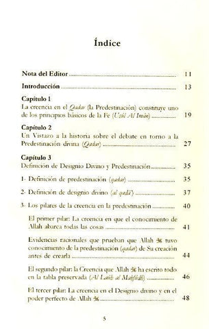 Designio Divino Y Predestinacion (La Creencia Islamica : Vol 6)