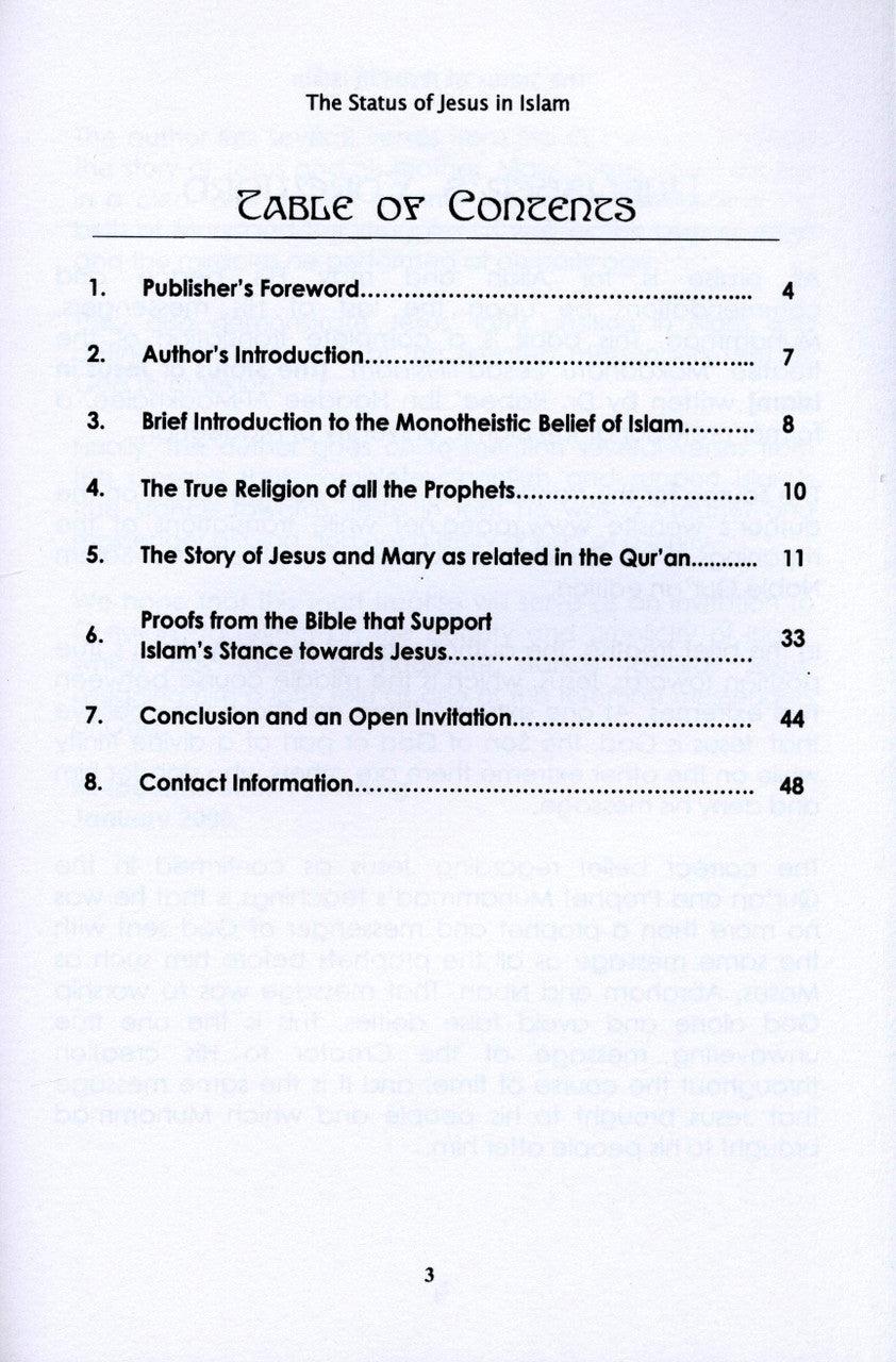 The Status of Jesus in Islam By Dr. Rabee' Ibn Haadee Al-Madkhalee