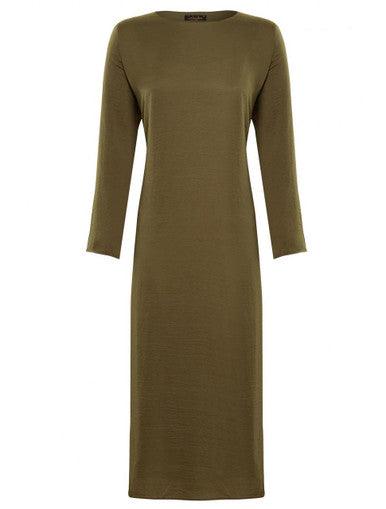 Khaki Choc Sleeved slip