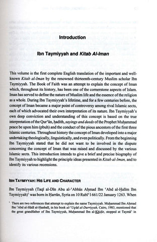 Kitab Al-Iman (Book Of Faith)