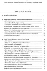 Lessons On Fasting Taraaweeh & Zakaat