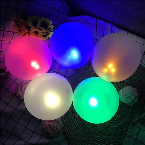 Eid Mubarak Light/Glow Balloons (pack of 5)