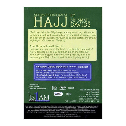 Getting The Best Out Of Hajj – DVD