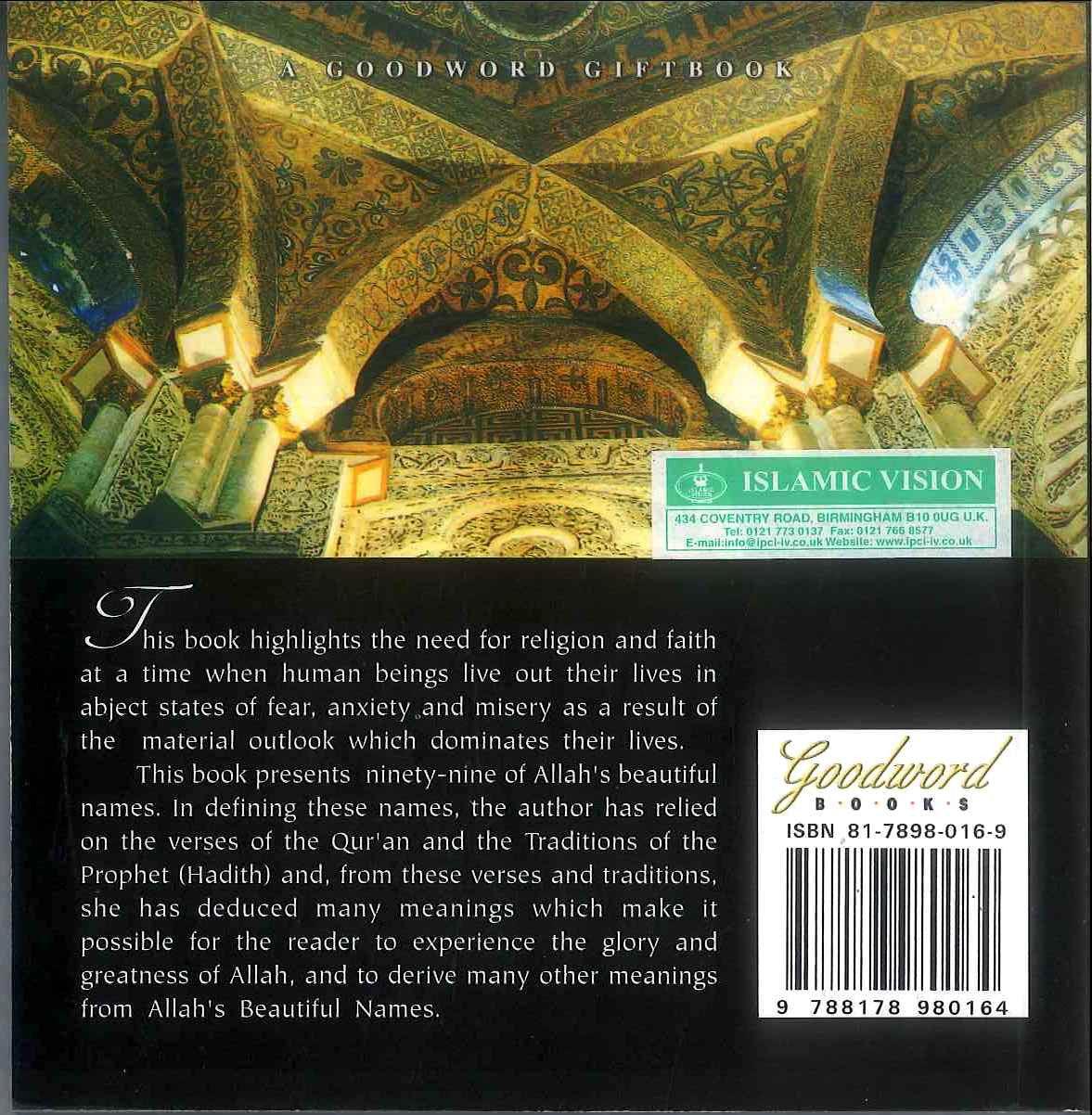 Most Beautiful Names of Allah Soft Cover (GW)