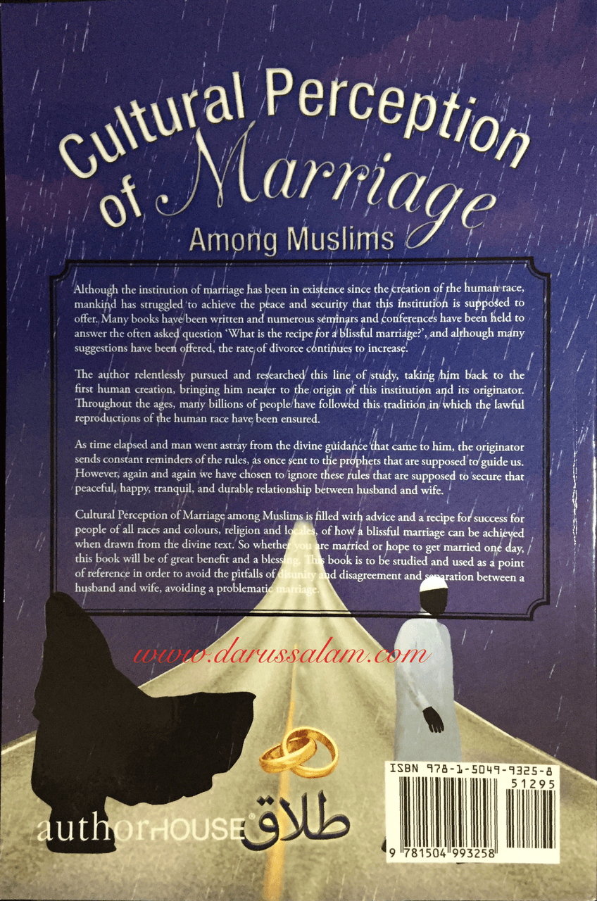 Cultural Perception of Marriage Among Muslims