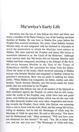 Muawiya : Restorer of the Muslim Faith