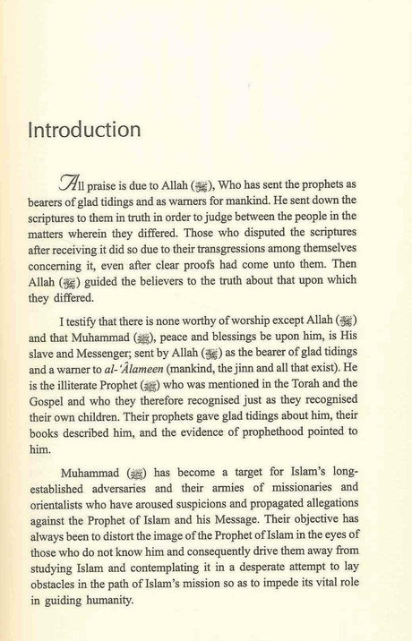 Mohammad's Prophethood Reality or Myth - NobleBookshop