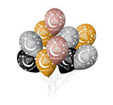 Ramadan Mubarak Multicolour Helium Quality (Pack of 10)