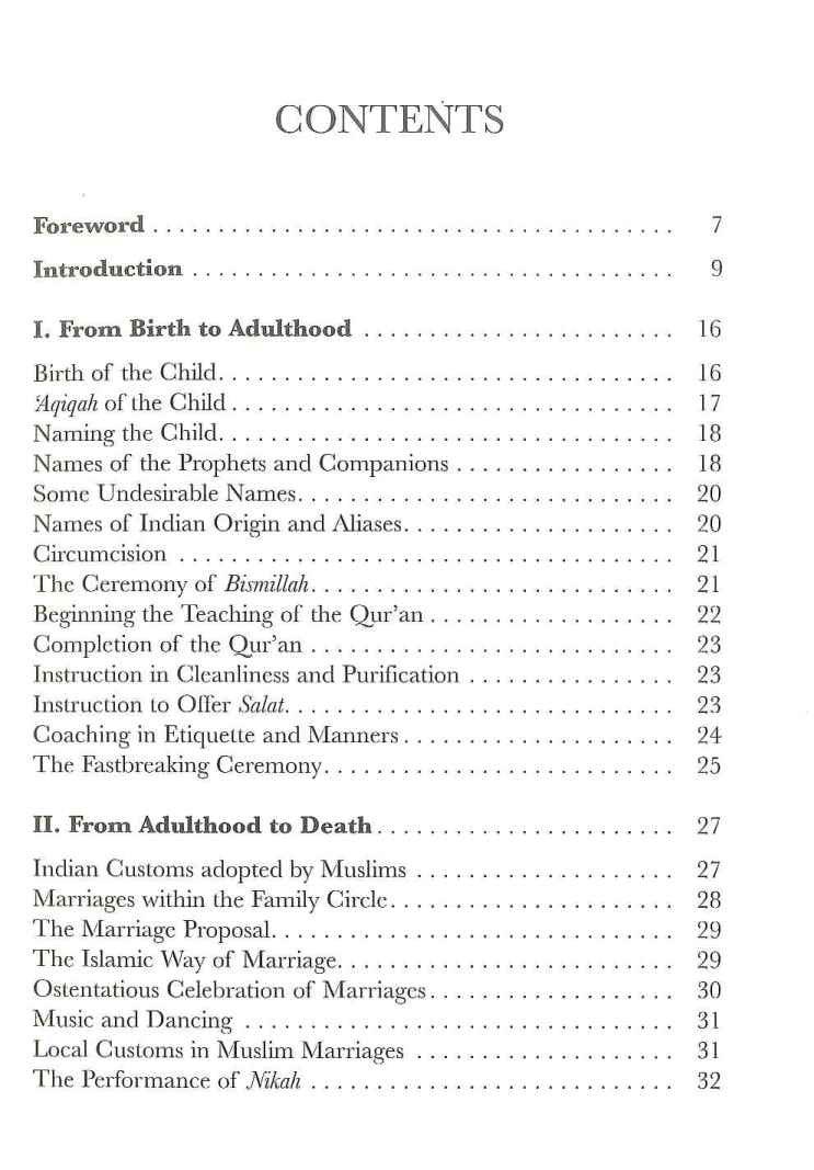 Muslims Beliefs, Customs & Traditions