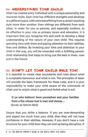 The Muslim Parent's Guide to the Early Years