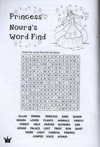 Princess Noura Coloring and Activity book