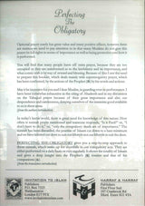 Perfecting The Obligatory : A Treatise on the Performance of the Sunnah Prayers