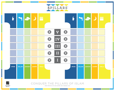 5 Pillar Board Game : Conquer the Pillar of Islam