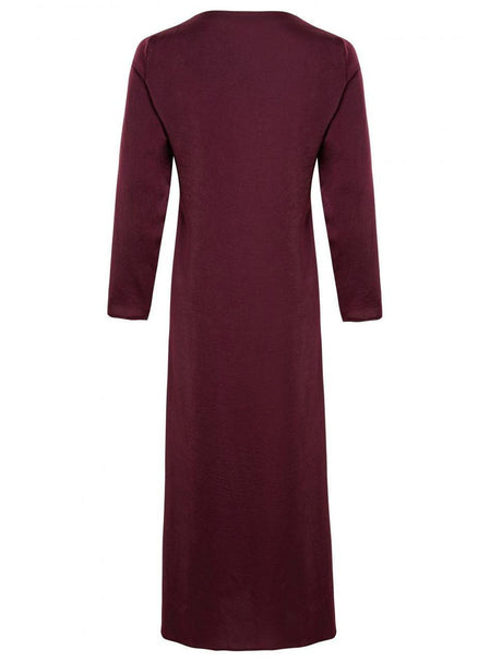Plum Sleeved Slip, Zadina