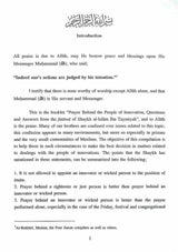 Prayer Behind The Innovators Question & Answer